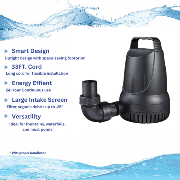 Manta Submersible Pond Pumps