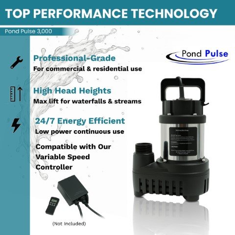 Pond Pulse Submersible Pond Pumps