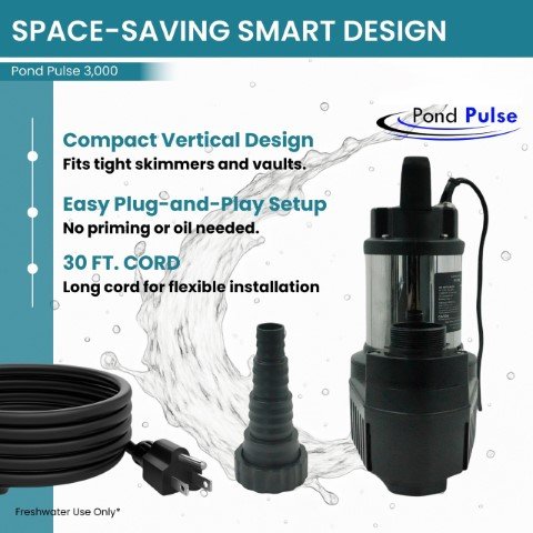 Pond Pulse Submersible Pond Pumps