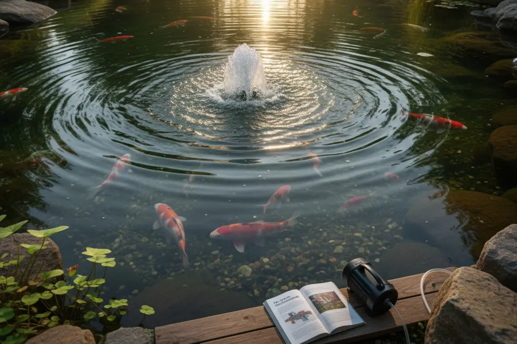 The Unsung Hero of Your Pond Why Aeration is the Key to Crystal Clear Water